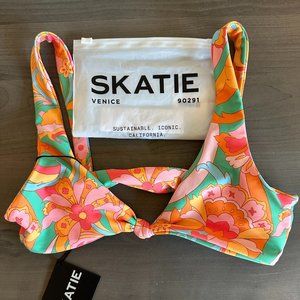 Skatie PENNY BIKINI TOP - NADI Print Size XS